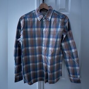 J. Crew Multicolor Slim Plaid Button Down Shirt
